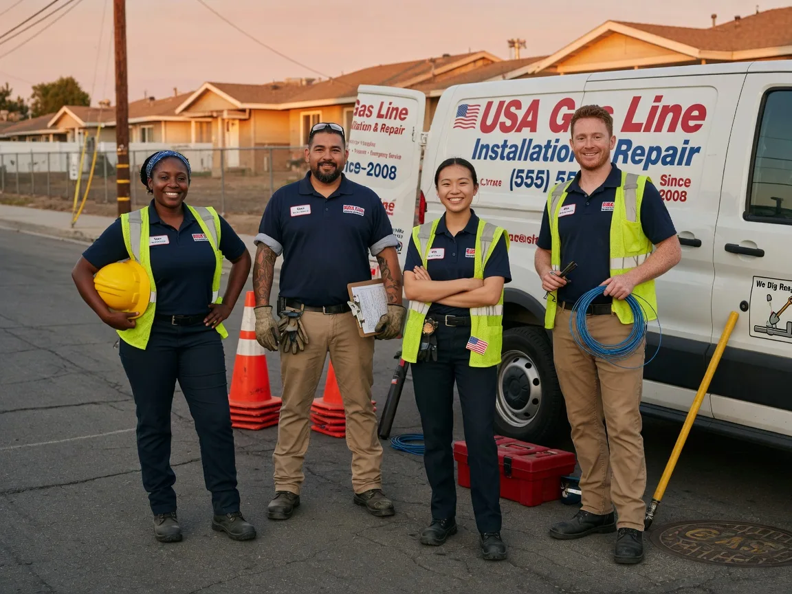 Gas Line Installation company in Montgomery, IL