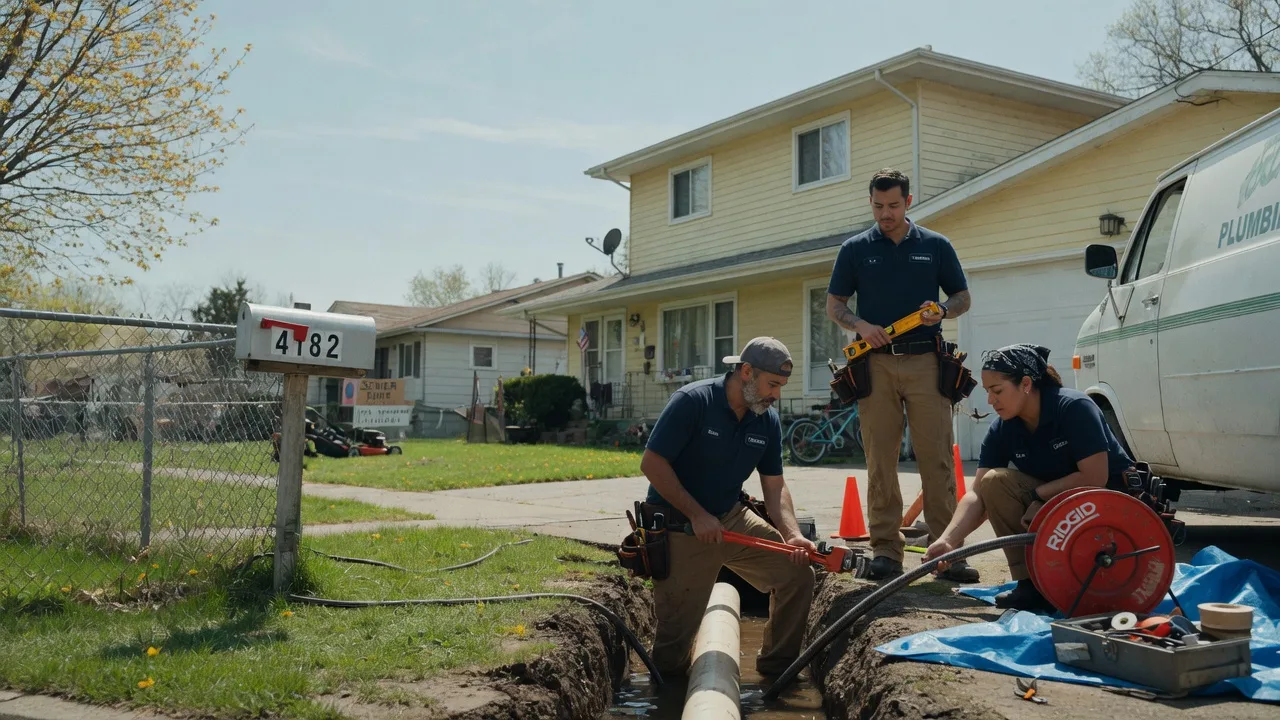 Gas Line Repair in Montgomery, IL near me